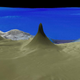 Digital seafloor map showing the newly detected detached reef.